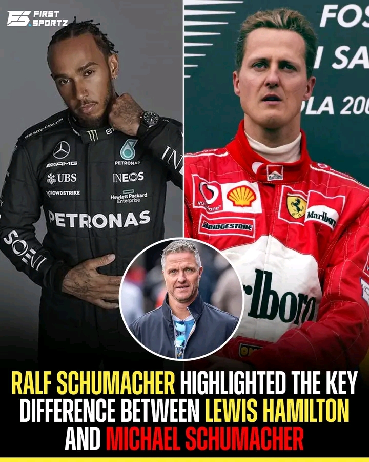 Ralf Schumacher pinpoints major difference between Lewis Hamilton and Michael Schumacher