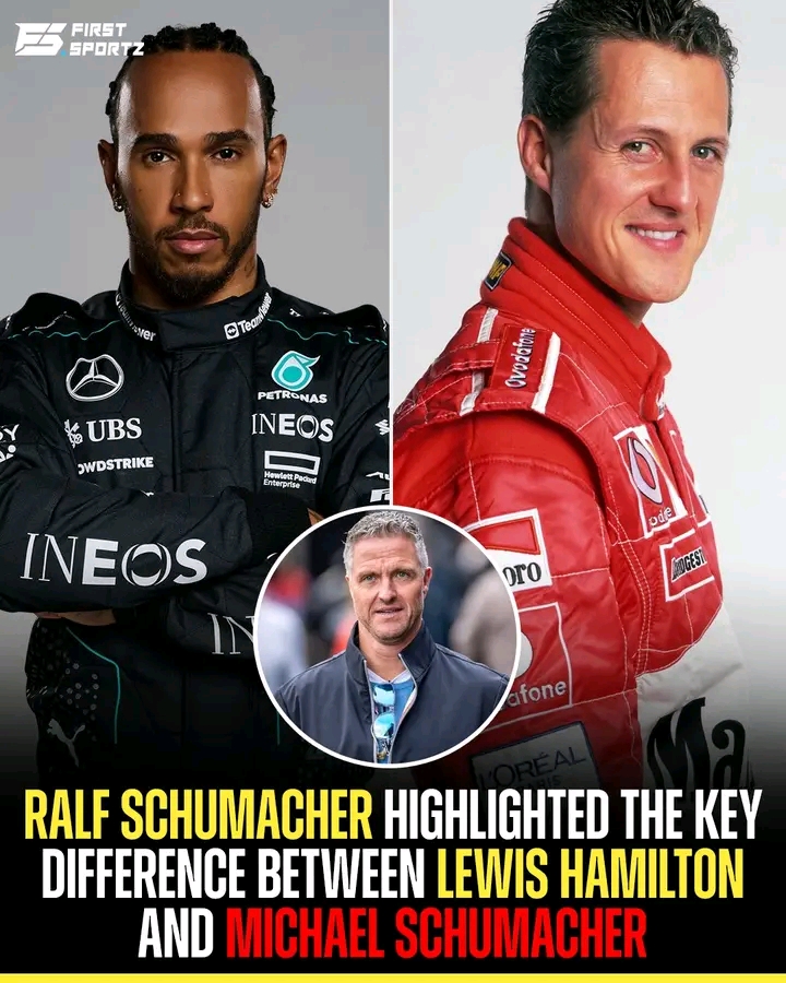 Ralf Schumacher pinpoints major difference between Lewis Hamilton and Michael Schumacher