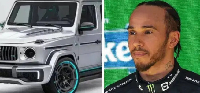 Mercedes reveals a new £540,000 car inspired by Lewis Hamilton as an elegant farewell gesture.