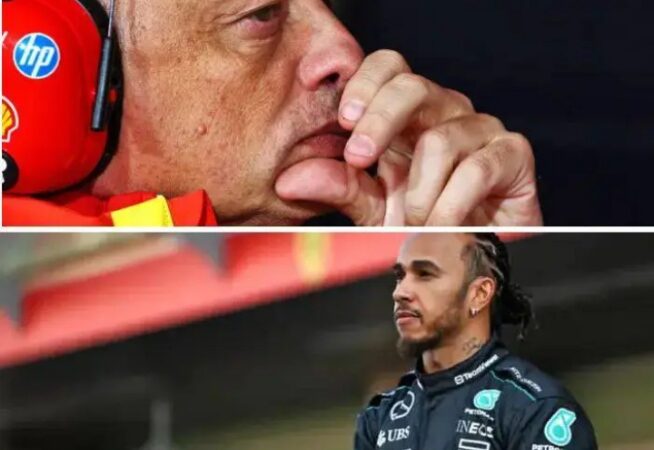 Why is this being questioned? Frederic Vasseur responds to former Ferrari boss’s comments about Lewis.