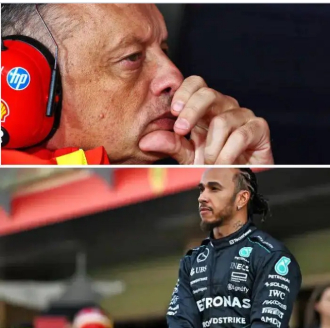 Why is this being questioned? Frederic Vasseur responds to former Ferrari boss’s comments about Lewis.