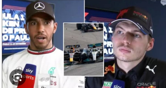 Max Verstappen brutally blasts Lewis Hamilton over a question with unsatisfied.