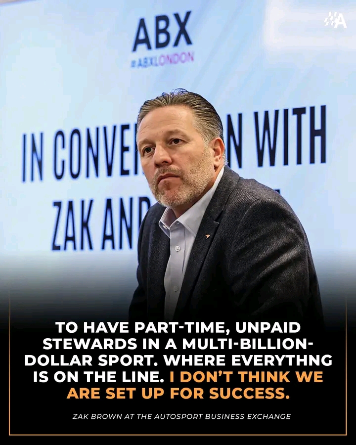 Zak Brown would happily pay for full-time F1 stewards if it meant better, more consistent decision making 💰