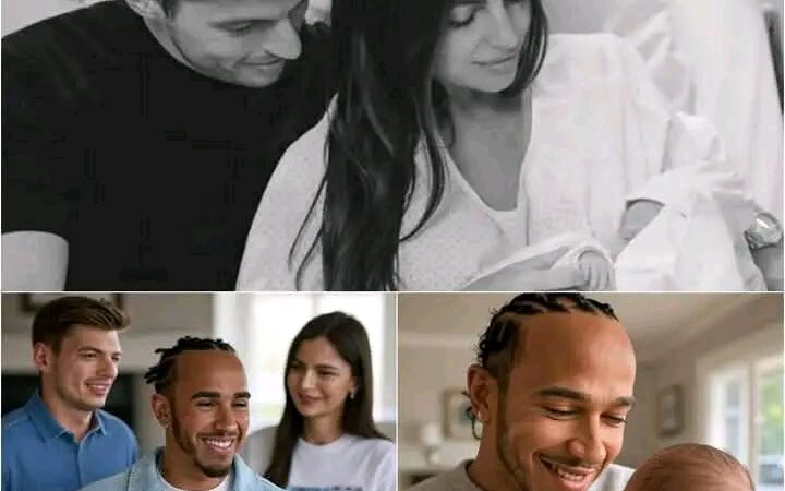 Lewis Hamilton realizó una visita sorpresa a la casa de Max Verstappen para conocer a la hija recién nacida del piloto holandés, Lily. Hamilton le regaló a Lily Verstappen un collar deslumbrante como una bendición especial para la bebé. Detalles en los comentarios a continuación.