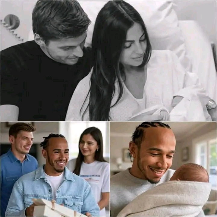 Lewis Hamilton realizó una visita sorpresa a la casa de Max Verstappen para conocer a la hija recién nacida del piloto holandés, Lily. Hamilton le regaló a Lily Verstappen un collar deslumbrante como una bendición especial para la bebé. Detalles en los comentarios a continuación.